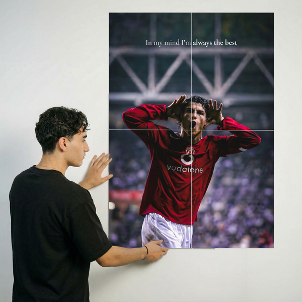 XL 90x64cm size image