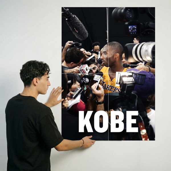 XL 90x64cm size image