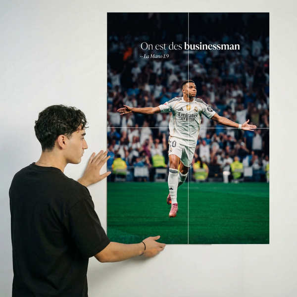 XL 90x64cm size image