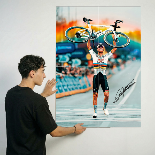 XL 90x64cm size image