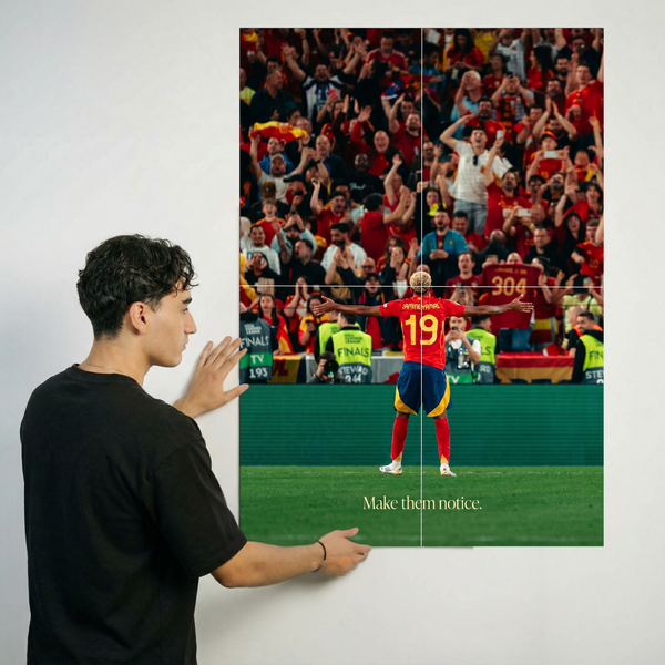 XL 90x64cm size image