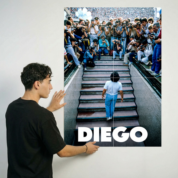 XL 90x64cm size image