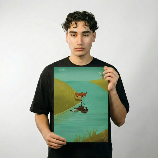 M 45 x 32cm size image