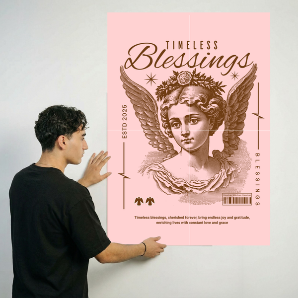 XL 90 × 64cm size image