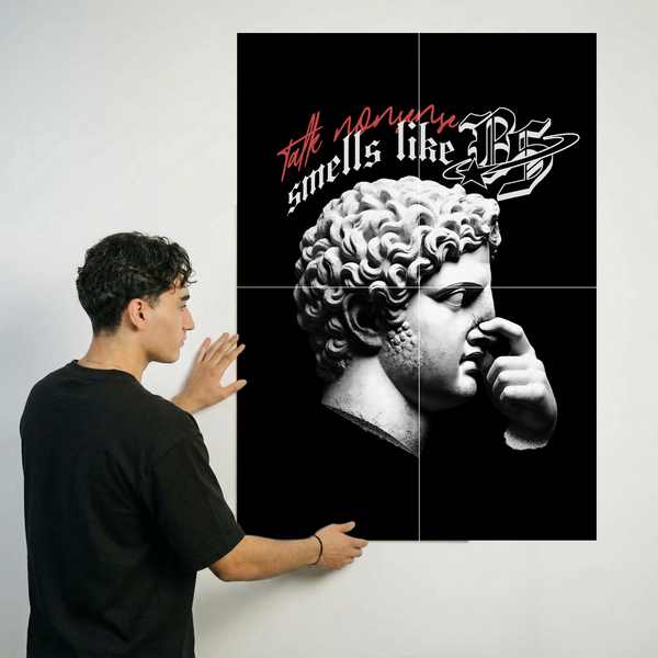 XL 90x64cm size image