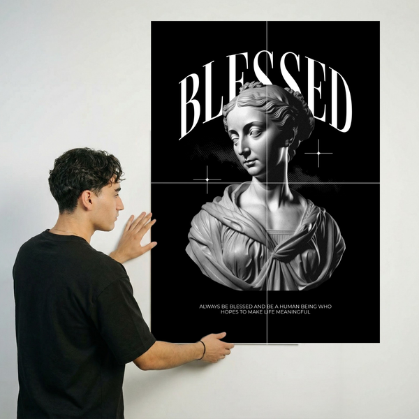 XL 90×64cm size image