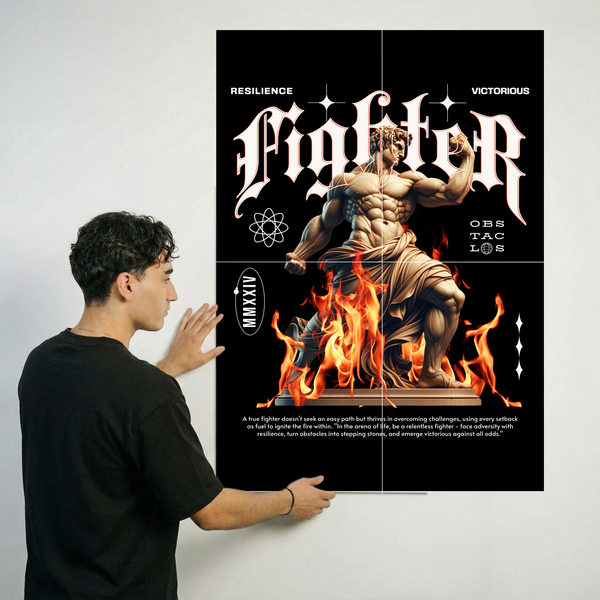 XL 90 × 64cm size image