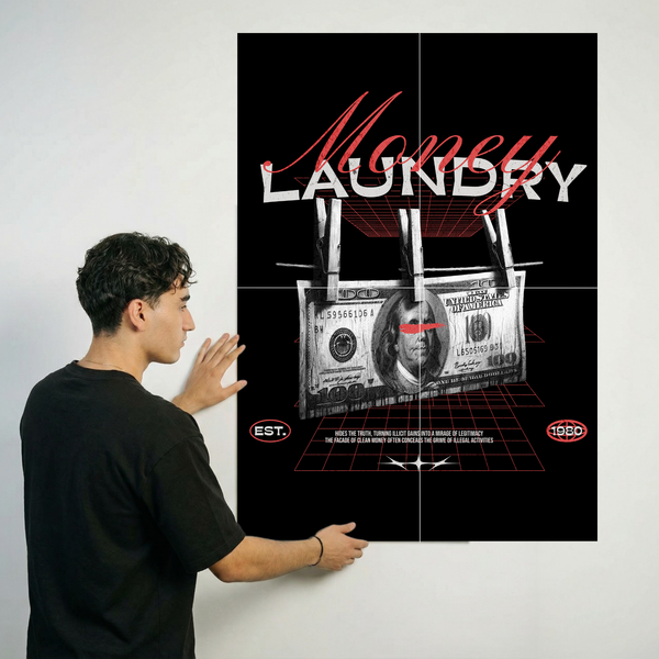 XL 90x64cm size image