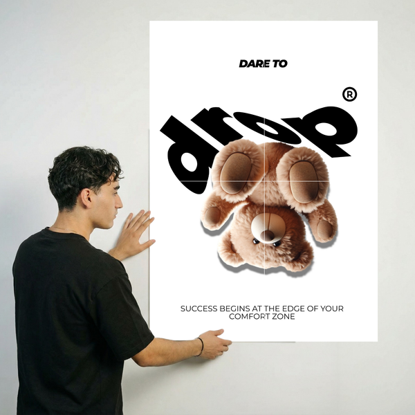 XL 90x64cm size image