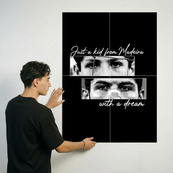 XL 90x64cm size image