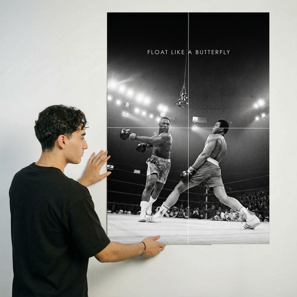 XL 90x64cm size image
